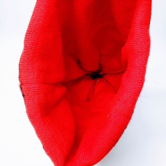 Winter Holiday Light Up Pom Top Nordic Style Beanie Toboggan OS - Picture 5 of 6